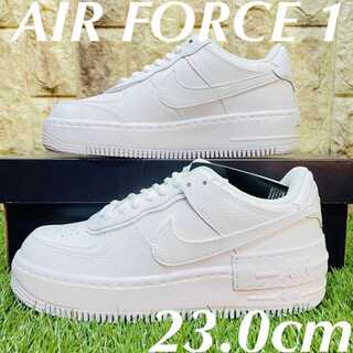 ナイキ エアフォース1 シャドウ 白 ホワイト スニーカー NIKE W AIR FORCE 1 AF1 SHADOW 23.0cm 送料込み CI0919-100 23cm