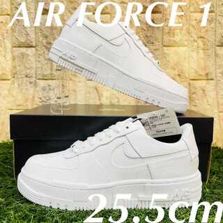 ナイキ エアフォース 1 ピクセル NIKE AIR FORCE 1 PIXEL AF1 レディース スニーカー 厚底 白 ホワイト 25.5cm 送料込み CK6649-100 25.5cm