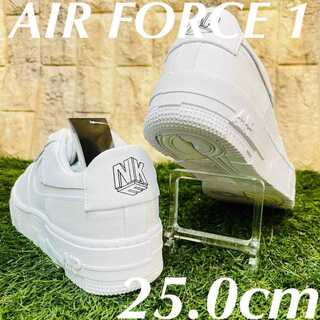 ナイキ エアフォース 1 ピクセル NIKE AIR FORCE 1 PIXEL AF1 レディース スニーカー 厚底 白 ホワイト 25.0cm 送料込み CK6649-100 25cm