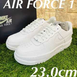 ナイキ エアフォース 1 ピクセル NIKE AIR FORCE 1 PIXEL AF1 レディース スニーカー 厚底 白 ホワイト 23.0cm 送料込み CK6649-100 23cm