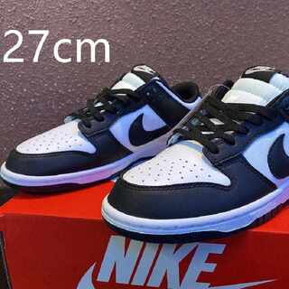 NIKE DUNK LOW RETRO WHITE BLACK 27cm