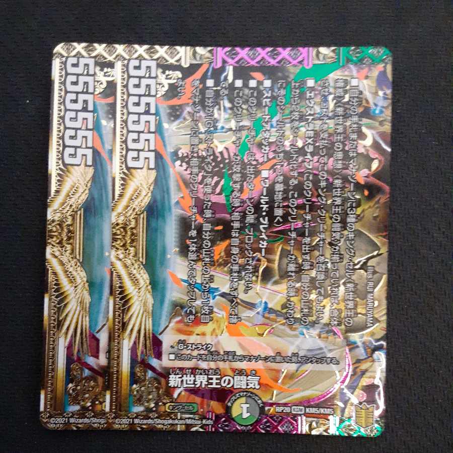 Fighting chi of the New World King|Volzeos-Balamord (bottom) KGM KM5/KM5 2 copies