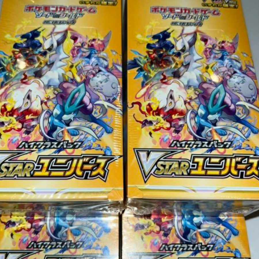 Pocketka Vstar Universe 4 boxes with shrink wrap