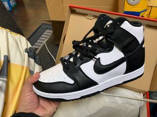 ナイキ ダンク ハイ レトロ "チャンピョンシップ ホワイト" ホワイト/ブラックホワイト DD1399-105 26cm