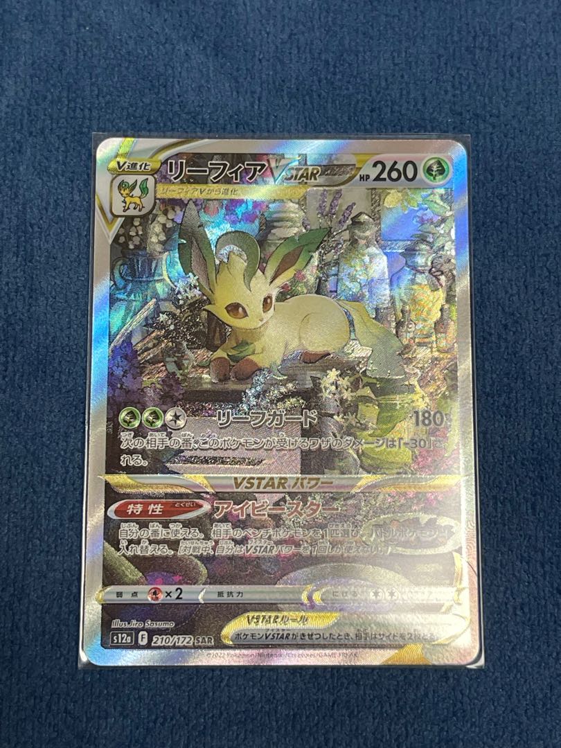 Lowest price CharizardV SAR LeafeonVSTAR SAR with extras