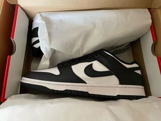 ナイキ ダンク ロー レトロ ホワイト/ブラックホワイト DD1391-100 30cm