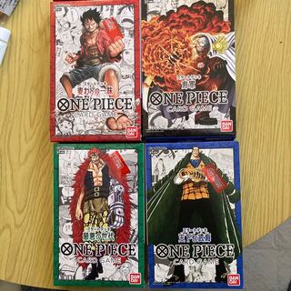 One Piece Start Deck 4 types