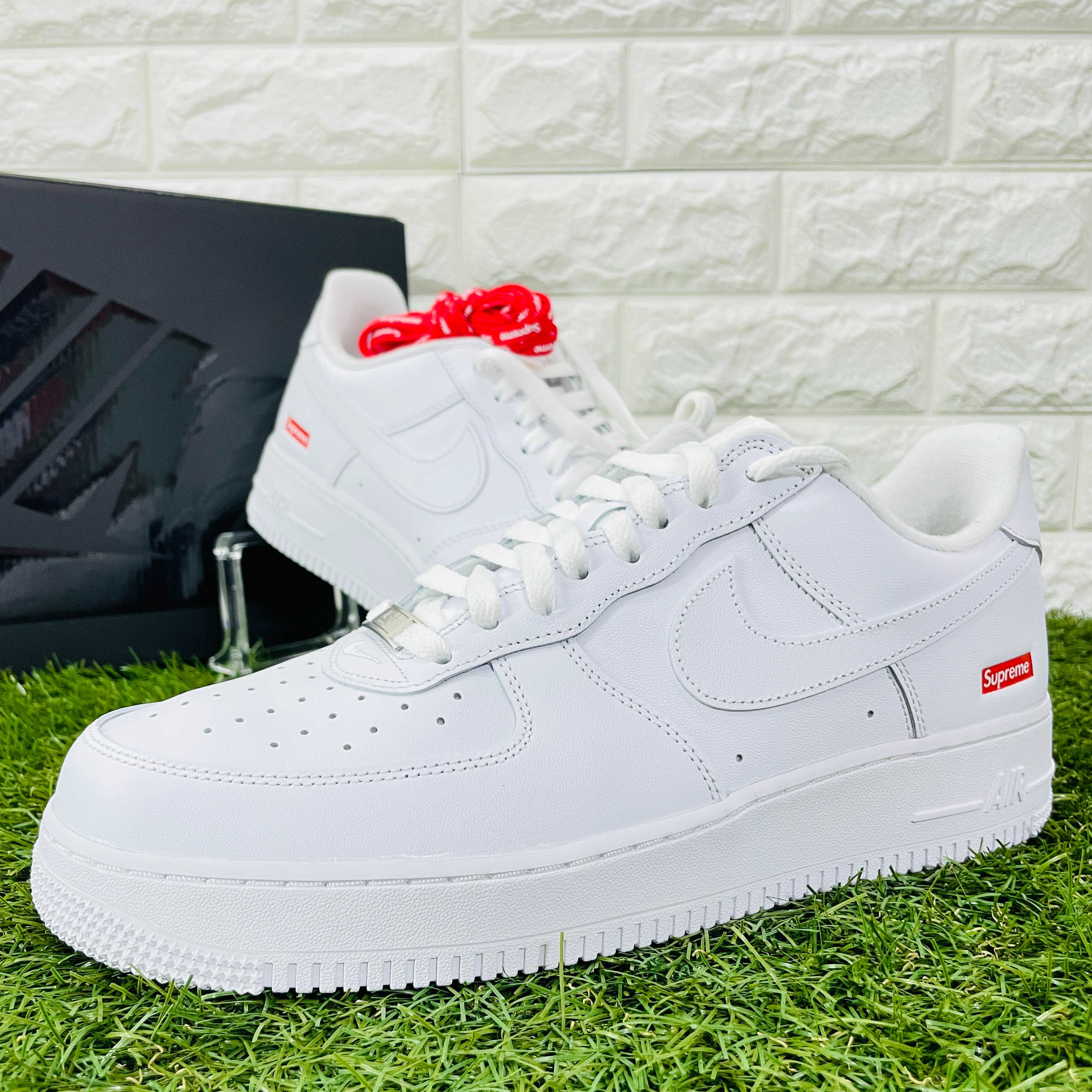 snkrs【新品】SUPREME NIKE AIR FORCE 1 LOW 24.5㎝ 白