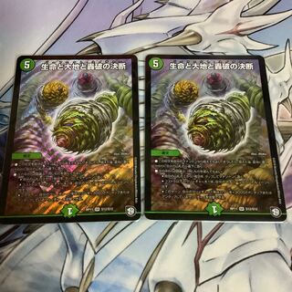 生命と大地と轟破の決断　2枚セット