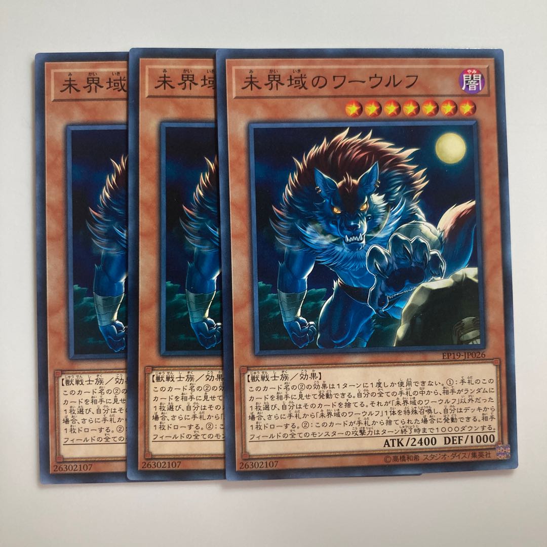 未界域のワーウルフ $1804