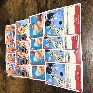 One Piece Card Frankie Zimbabwe Chopper Brook Set of 4 Strawberry
