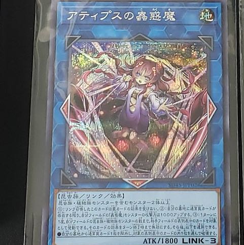 Yu-Gi-Oh, Atipus Mushroom Demon, Secret Rare.