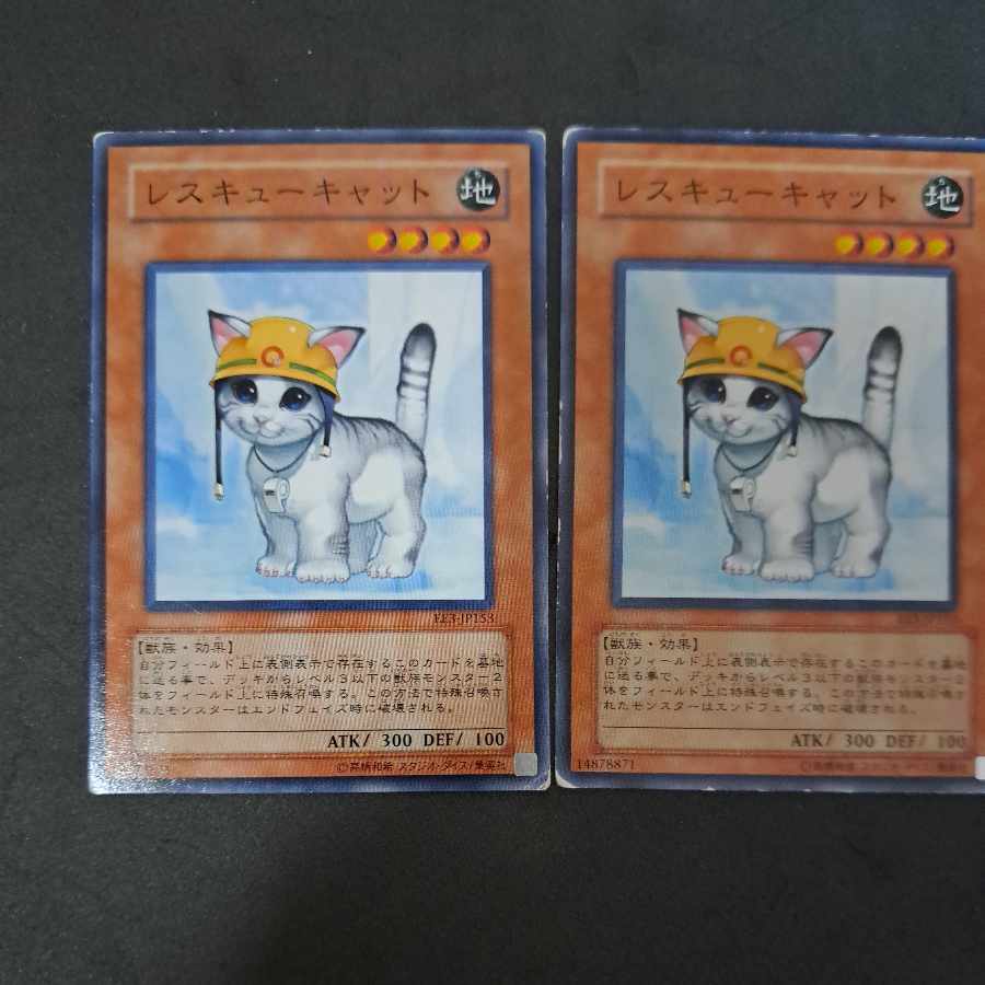 No.404 Yu-Gi-Oh! Rescue Cat 3 copies