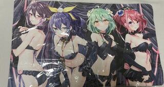 柚子シリーズ プレイマット 黒