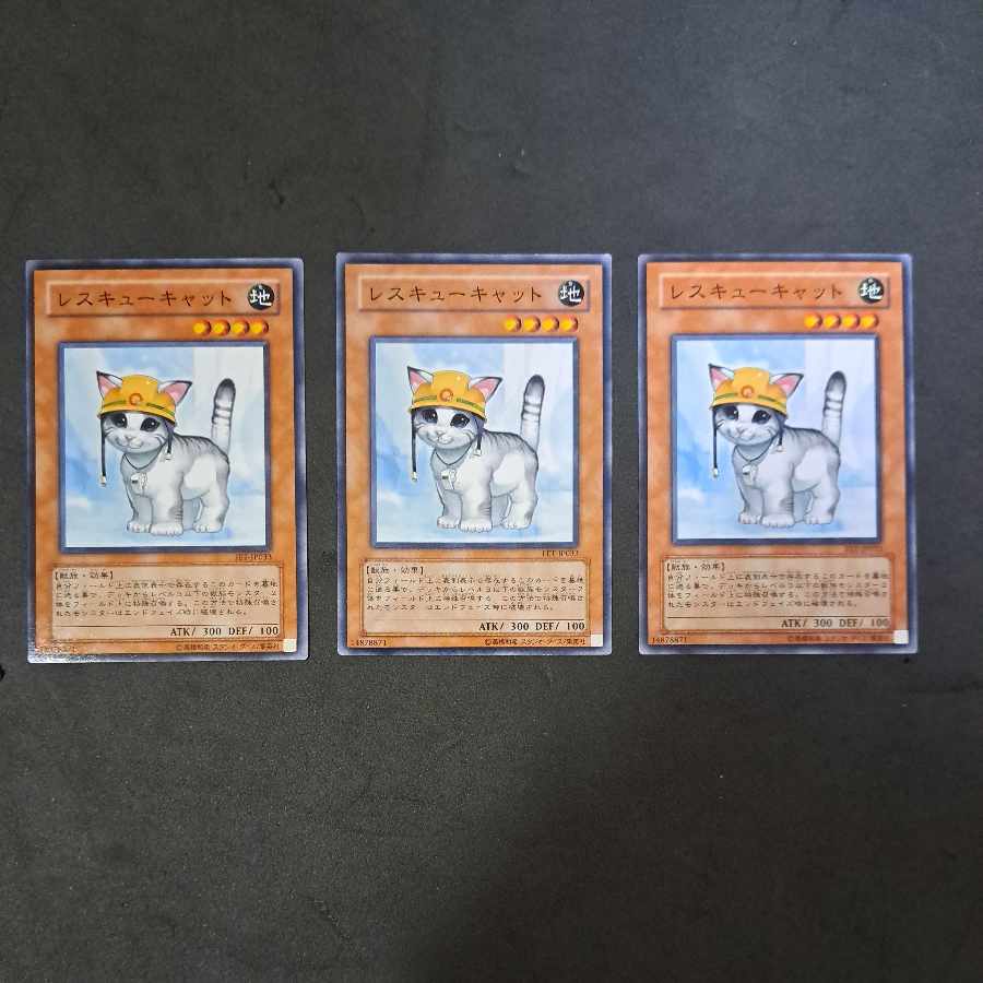 No.410 Yu-Gi-Oh! Rescue Cat 3 copies