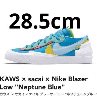 KAWS × sacai × Nike Blazer Low "Neptune 28.5cm