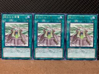 【ぽぽたん】遊戯王 5460 霞の谷の祭壇 3枚 レア