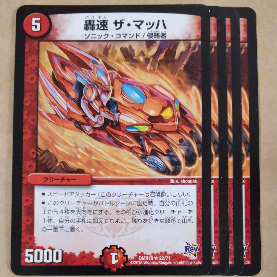 Roaring Speed The Mach 4 sheets