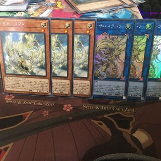 アンコウ 光竜星ーリフン 3枚 天威龍ーサハスラーラ 3枚