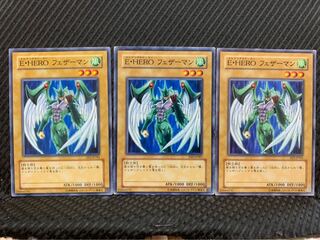 【ぽぽたん】遊戯王 8566 E・HERO フェザーマン 3枚 ノーマル
