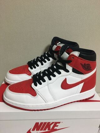 ナイキ エアジョーダン1 ハイ OG "ヘリテージ" 26.5cm 26.5cm