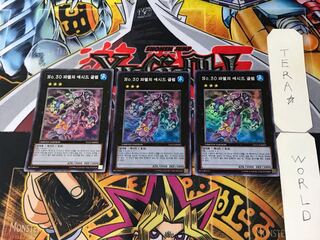 Korean Edition Number 30: Acid Golem of Destruction 2 Super 3-card set, Tera.