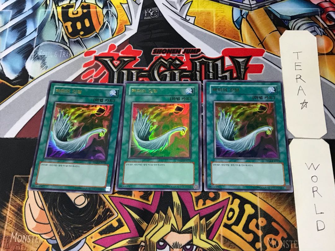 韓国版 ハーピィの羽根箒 2 ウルトラ 3枚セット てら