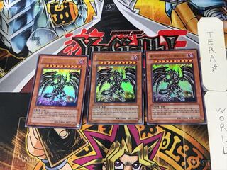 Korean edition Red-Eyes Darkness Metal Dragon 5 Ultra, set of 3 Tera.