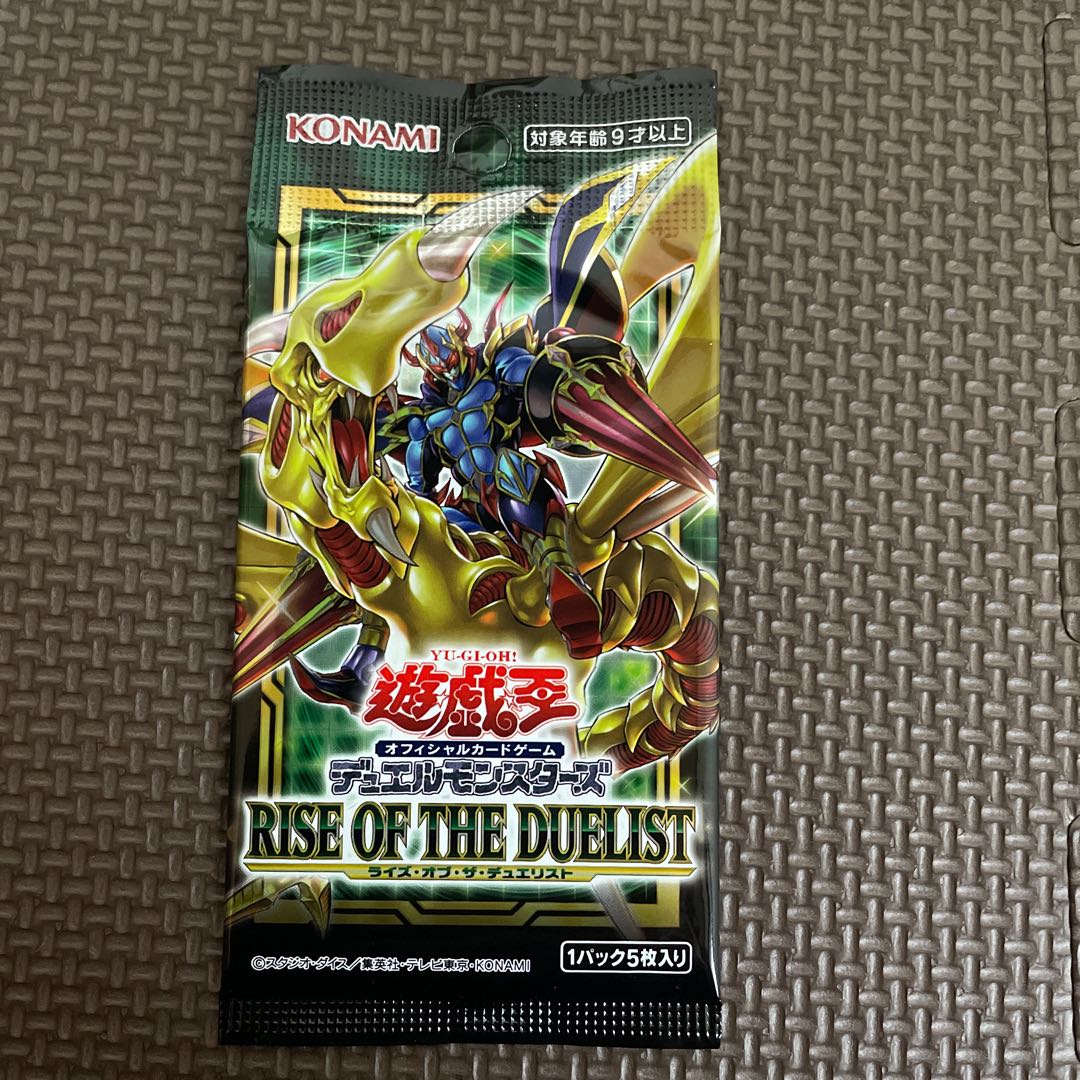 ライズオブザデュエリスト　未開封box ライズオブザデュエリスト 未開封 初回生産 box ROTD