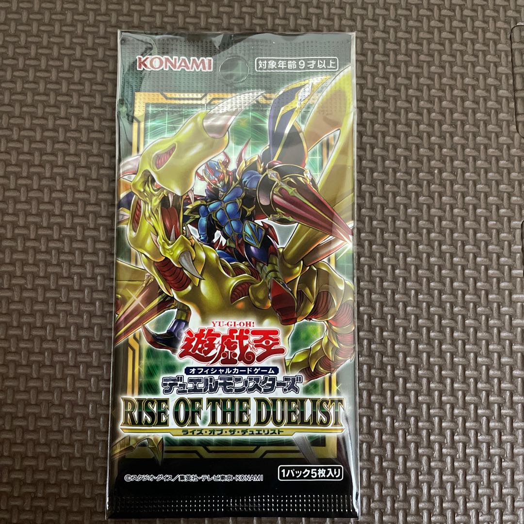遊戯王 ライズオブザデュエリスト 未開封パック 1枚の通販 Crazy