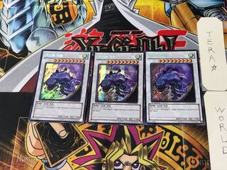 Korean version Mist Wurm 6 Secret 3-card set Tera