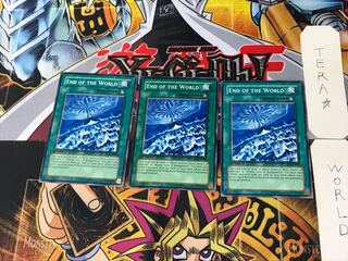 English End of the World 2 Normal 3-card set Tera