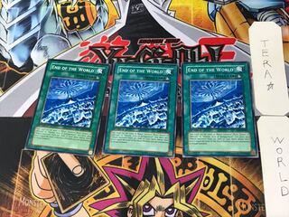 English End of the World 4 Normal 3-card set Tera