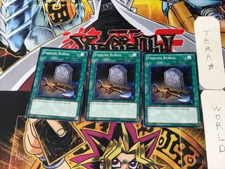 English Foolish Burial 1 Normal 3-card set Tera