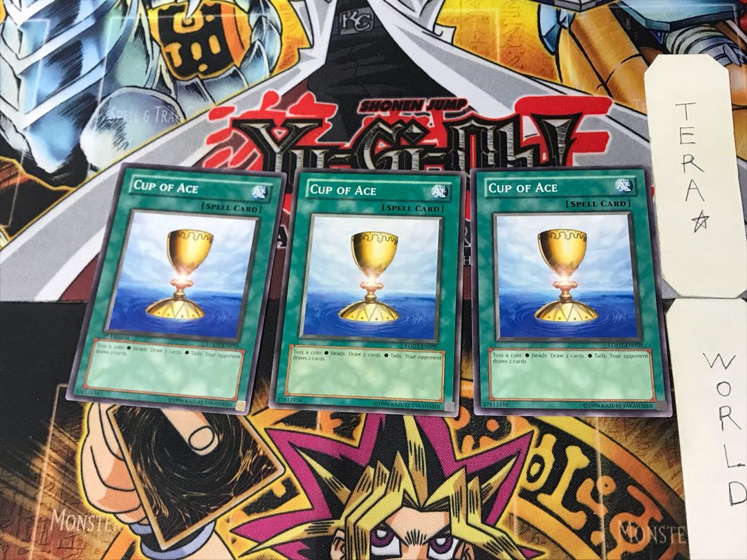 English version Cup of Ace 1 Normal, set of 3 Tera.