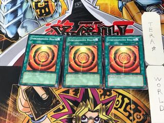 English Synchronized Realm 1 Normal 3-card set Tera