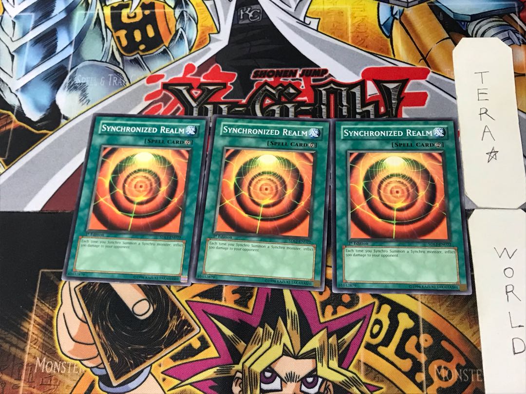 English Synchronized Realm 2 Normal, set of 3 Tera.