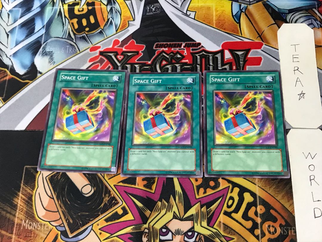 English Space Gift 1 Normal 3-card set Tera