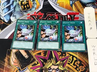 English Destiny Draw 1 Normal, set of 3 Tera.