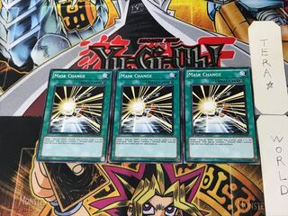 English Mask Change 1 Normal, set of 3 Tera.