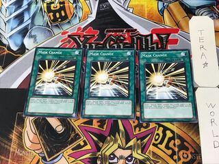 English Mask Change 2 Normal, set of 3 Tera.