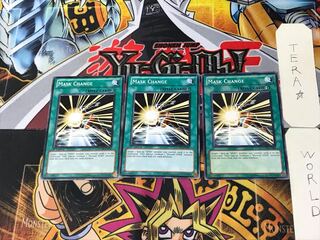 English Mask Change 4 Normal, set of 3 Tera.