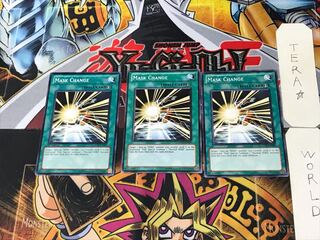 English Mask Change 5 Normal, set of 3 Tera.