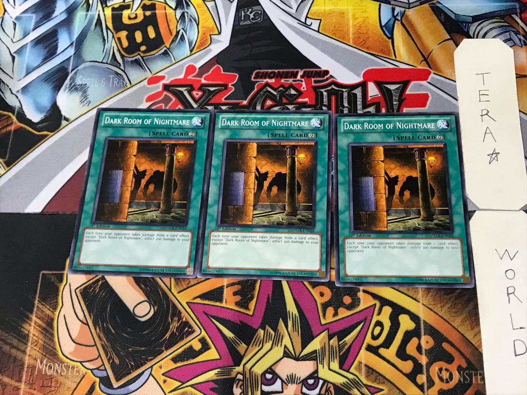 English Dark Room of Nightmare 4 Normal 3-card set Tera