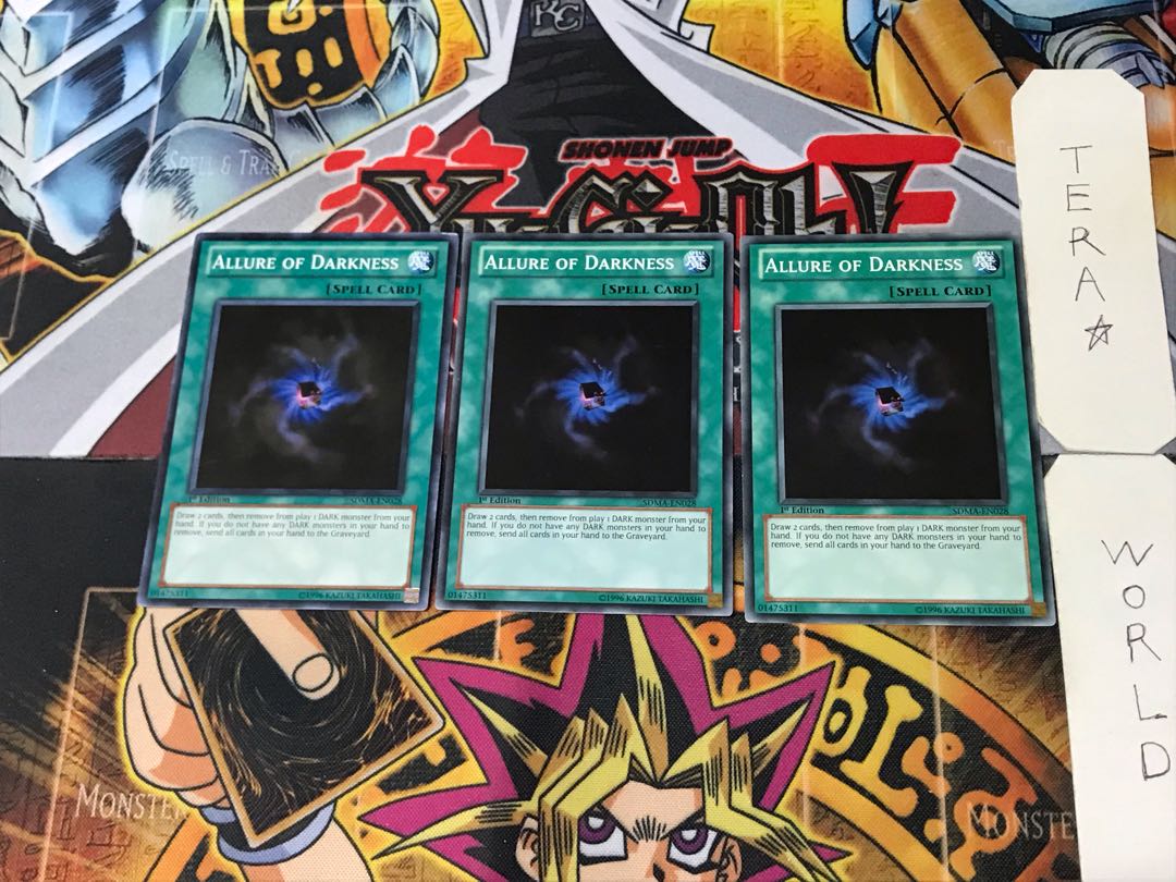 English Allure of Darkness 5 Normal, set of 3 Tera.