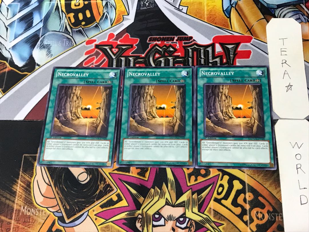 English version Valley of Sleep of Kings - Necro Valley 4 Normal, set of 3 Tera.