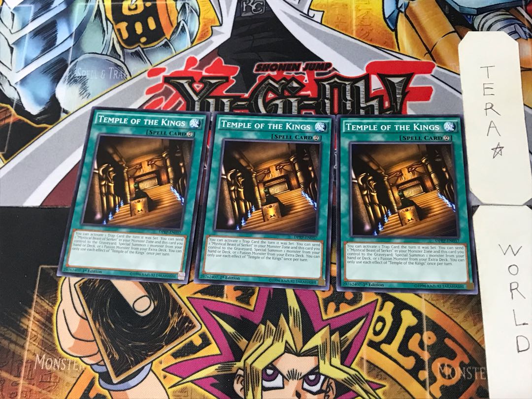 英語版 王家の神殿 1 ノーマル 3枚セット てら