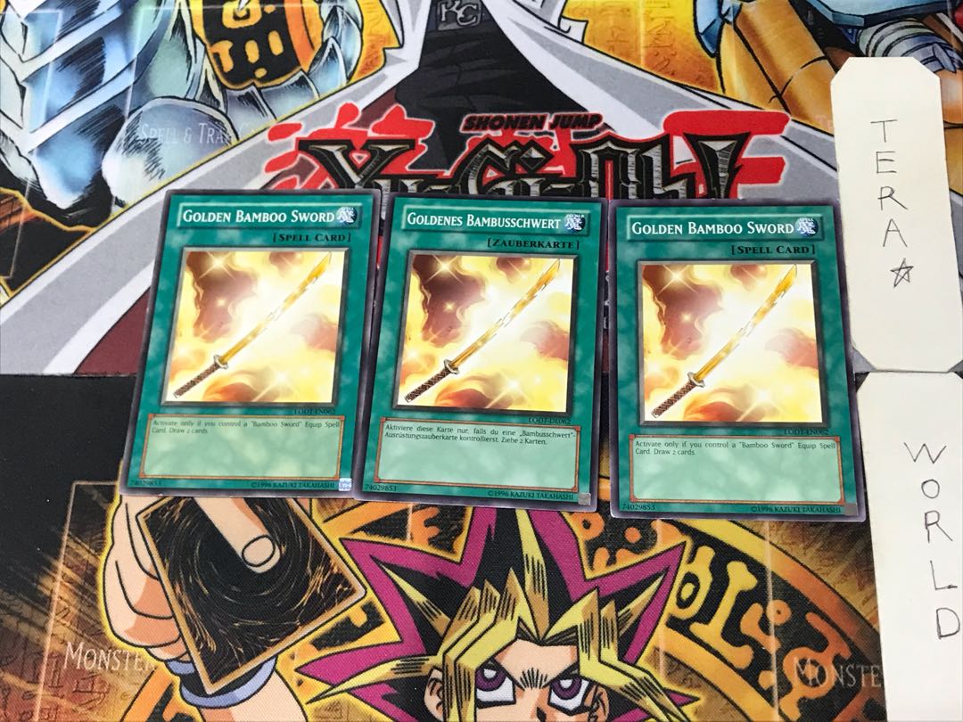 English Golden Bamboo Sword 2 Normal, set of 3 Tera.