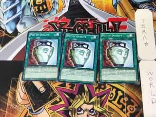 English Pot of Duality 3 Normal, set of 3 Tera.