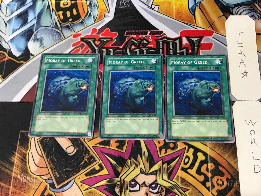 English Moray of Greed 2 Normal, set of 3 Tera.